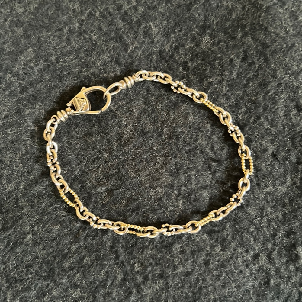 LAGOS 18K Yellow Gold & Sterling Silver Bracelet